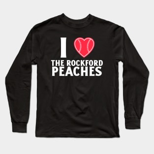 I ❤️ The Rockford Peaches Long Sleeve T-Shirt